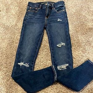 skinny jeans, fit pretty well for tiny legs! perfect for teens!